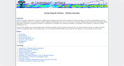 Desktop Screenshot of elearning.cerfacs.fr